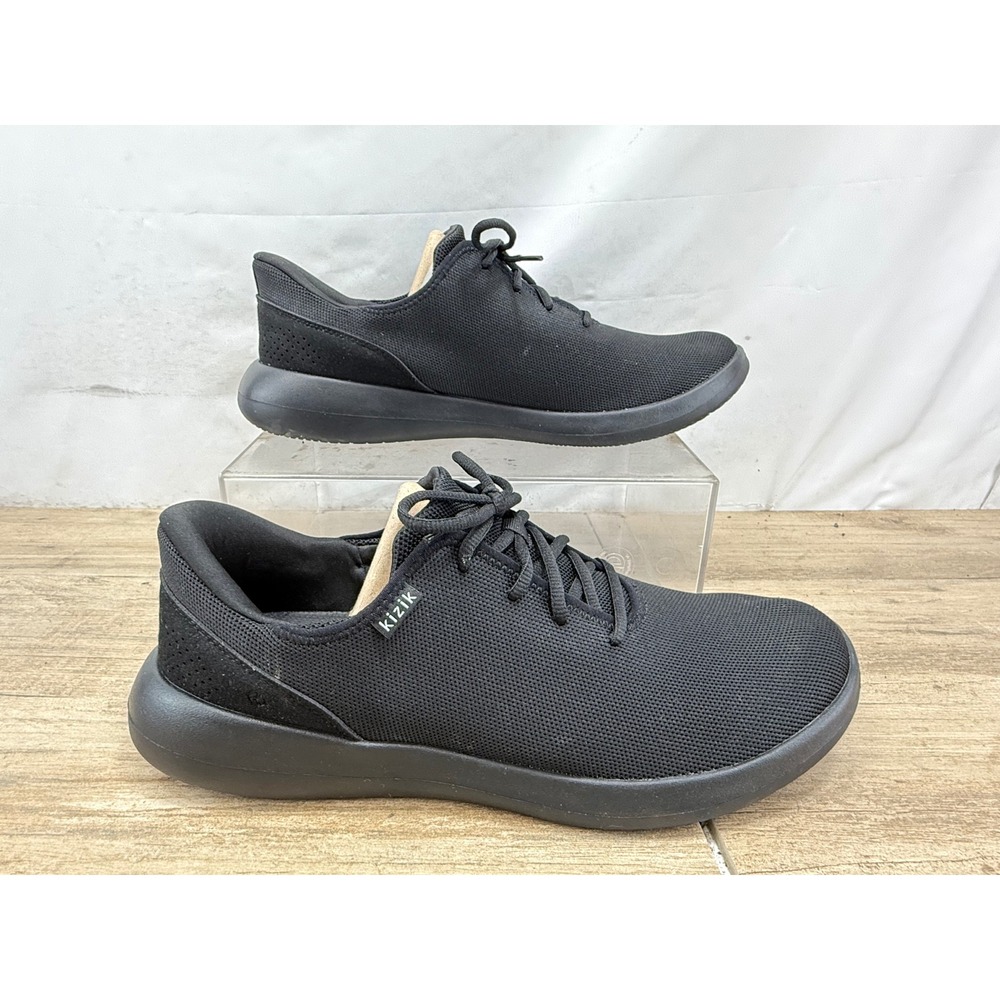 Kizik Madrid Eco Black Hands Free Slip On Sneakers Mens 15 Wide DMADBK02-2E